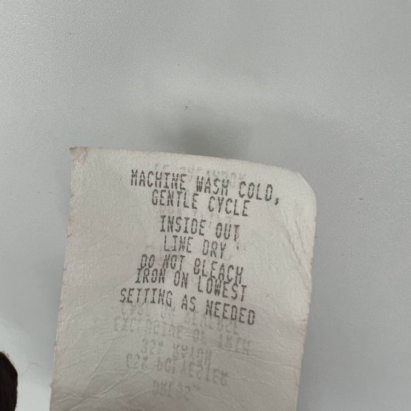 Vintage‎ Bonnie Jean Girls Size 6X Plaid Velvet Collar Dress Pink Brown Pleated - Picture 8 of 8